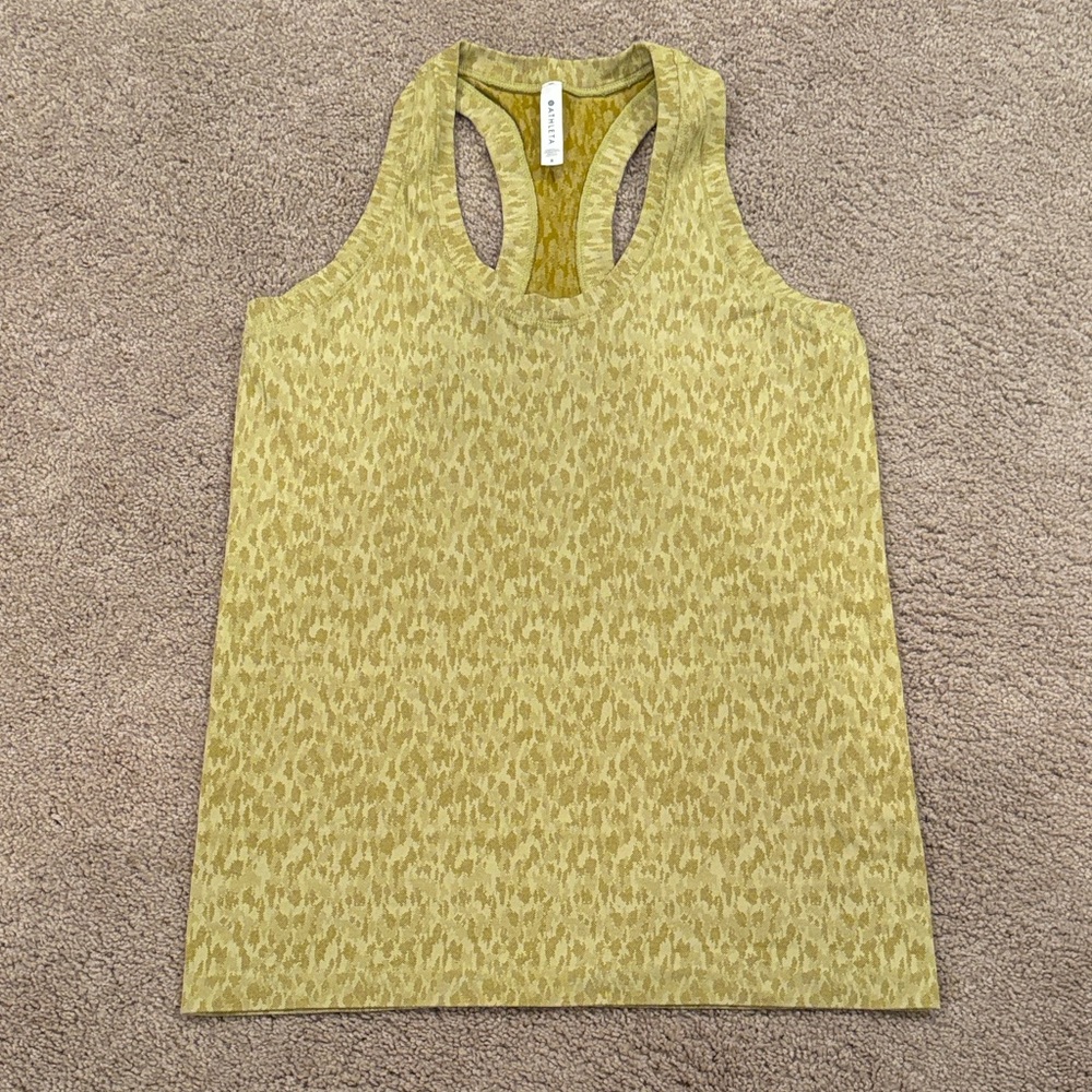 Athleta Momentum Allure Print Tank Racer Back Women’s